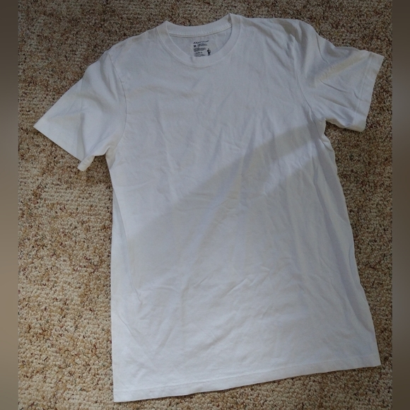 Size M white Jockey V a t-shirt like new - Picture 2 of 6